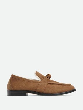 Bottega Veneta Astaire Suede Leather Loafers IT 39 Women